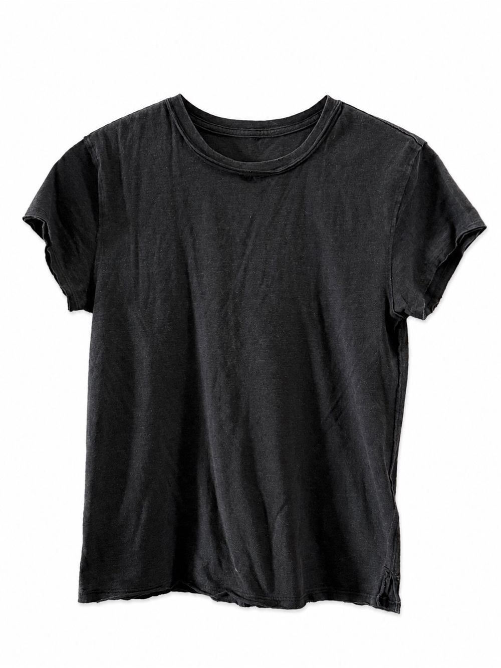 Free People We The Free Raw Edge Tee Size Small Exposed Back Seam